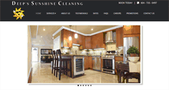 Desktop Screenshot of deepssunshinecleaning.com